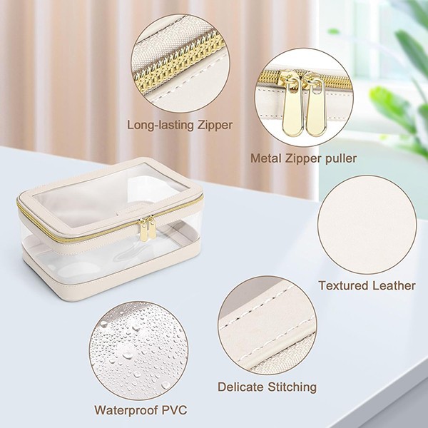 Makeup Transparent Cosmetic Pouch detail